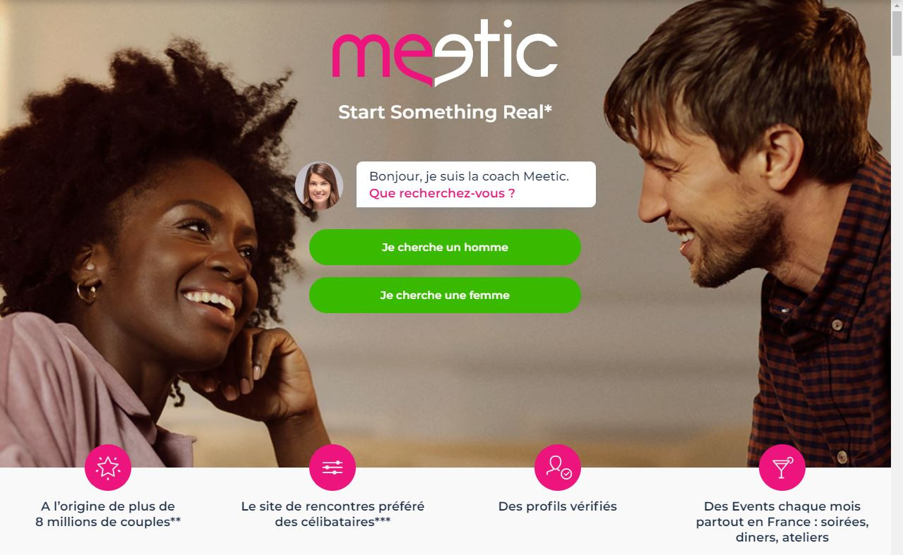 Meetic Accueil